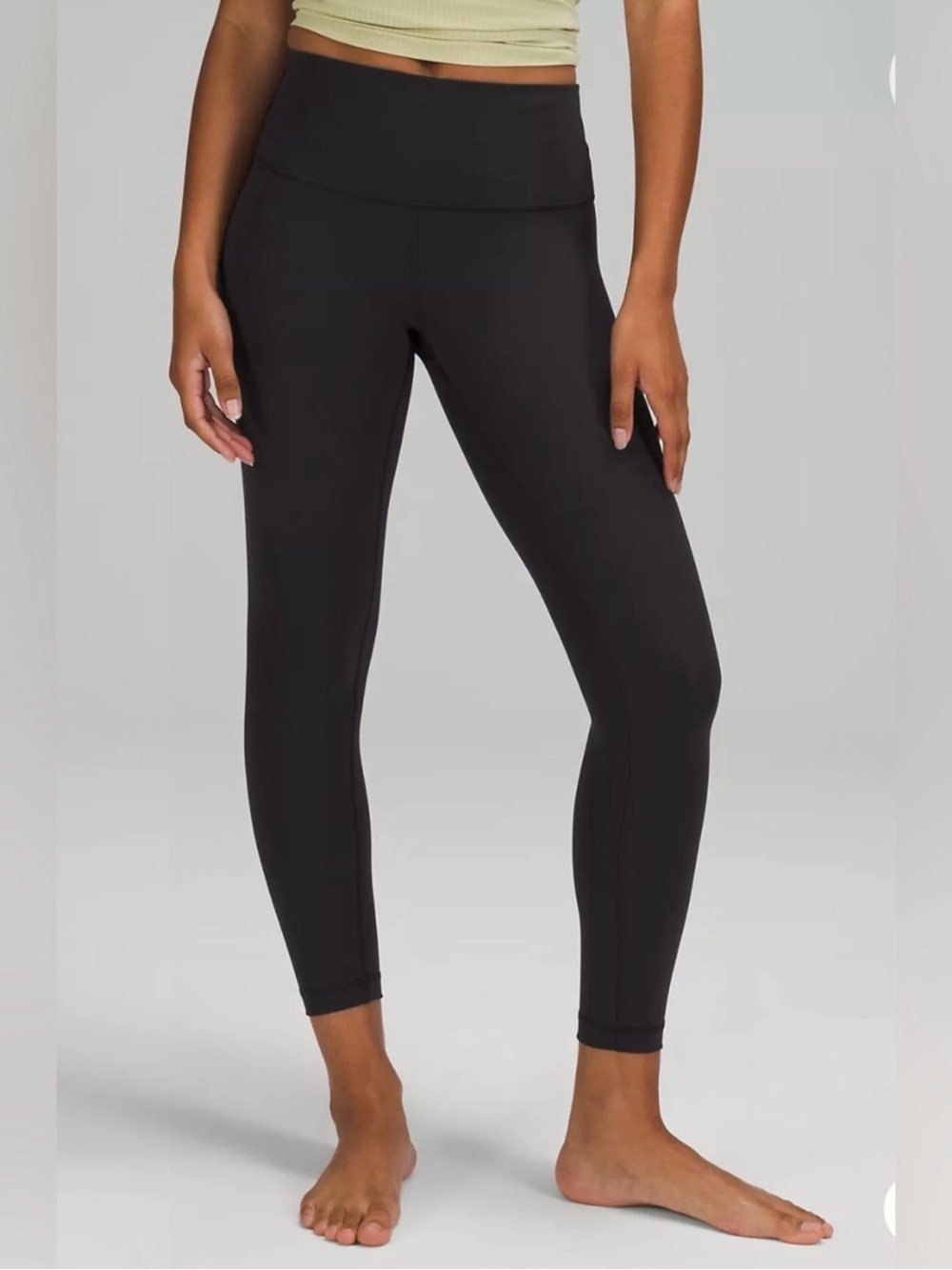 Lululemon Wunder Under High-Rise Tight 25" *Full-On Luxtreme in Black. Sz 4.